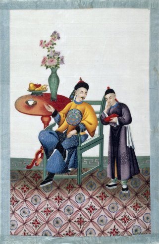 Chinese Drawings - Court and Society c